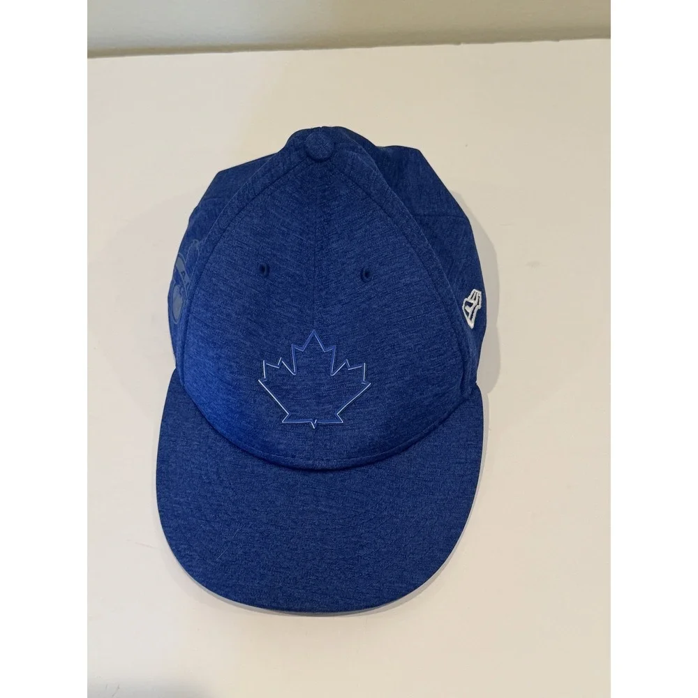 Toronto Blue Jays Hat Cap Fitted Mens 8 Blue MLB Baseball All Star‎ New Era